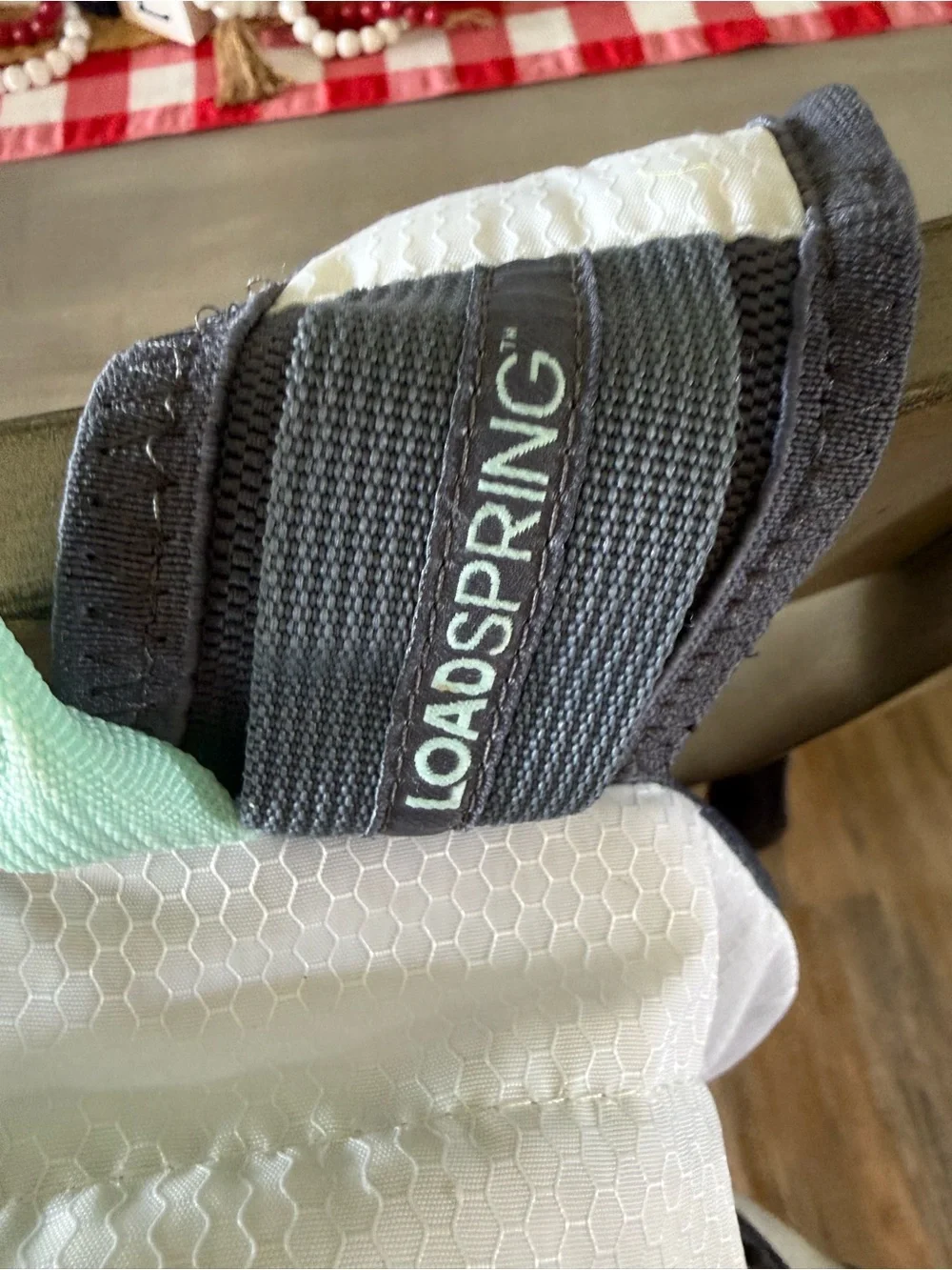 adidas Gray and White Backpack - Front-Opening Design